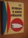 INTRODUCERE IN ACUSTICA ARHITECTURALA - Mihail Ricci, Tiberiu Ricci -1974, 186p., Alta editura