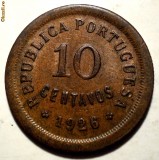 C.128 PORTUGALIA 10 CENTAVOS 1926