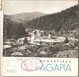 (C97) MANASTIREA AGAPIA DE PETRE LUPAN, EDITURA MERIDIANE, BUCURESTI, 1967, FOTOGRAFII DE GHEORGHE COMANESCU, CPCS.
