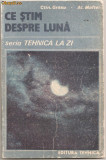 (C960) CE STIM DESPRE LUNA DE CTIN. GRASU SI AL. MAFTEI, EDITURA TEHNICA, BUCURESTI, 1989