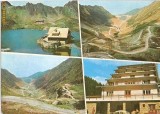 CP 212-03 Muntii Fagaras -Cabana Balea-lac; Traseul Transfagarasanu;...;Hotel Balea cascada -marca fixa -necirculata -starea care se vede