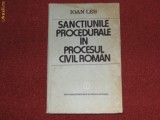 Sanctiunile procedurale in procesul civil - Ioan Les