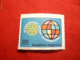 Serie- 75 Ani Rotary 1979 Argentina , 1val.