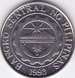 Moneda Filipine 1 Piso 2001 - KM#269 BU (perfect necirculata)