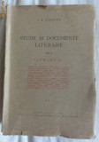 I E Toroutiu Studii si documente literare vol II Junimea 1932