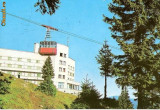 CP 212-45 Sinaia. Hotel Alpin Cota 1400 - circulata 1977 -starea care se vede