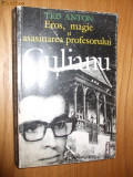 EROS, MAGIE SI ASASINAREA PROFESORILUI CULIANU - Ted Anton - Nemira, 1997