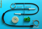 Kit reparatie macara geam actionat electric Peugeot 306(pt an fab.&#039;93-&#039;02)fata dreapta