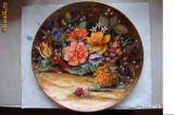 SUPERBA FARFURIE DECORATIVA COALPORT ~~ RED ANEMONES ~~, Farfurii