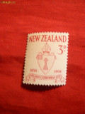 Serie- Centenarul Orasului Nelson 1958 Noua Zeelanda ,1val.sarn.