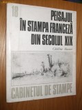 PEISAJUL IN STAMPA FRANCEZA DIN SECOLUL XIX - Catalina Macovei - Meridiane, 1987