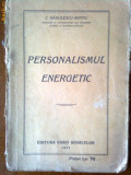 Personalismul energetic-C.Radulescu-Motru