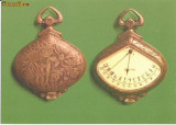 Carte Postala 213-40 Muzeul Brailei -Ceas de buzunar Sector Watch, 1900. al scriitorului Panait Istrati -necirculata -starea care se vede