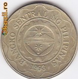 Moneda Filipine 5 Piso 2001 - KM#272 VF