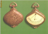 CP 213-43 Muzeul Brailei -Ceas de buzunar Sector Watch, 1900, a apartinut scriitorului Panait Istrati -carte postala -starea care se vede