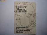 RAINER MARIA RILKE - INSEMNARILE LUI MALTE LAURIDS BRIGGE rf19/2, 1982