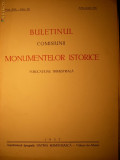 Buletinul Comisiunii Monumentelor Istorice - anul XXX - 1937