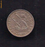 Bnk mnd Portugalia 2.5 escudos 1985 unc, Europa