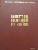 Indicatorul localitatilor din Romania,1974