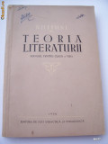 TEORIA LITERATURII CLASA A VIII A , ANUL 1956 .
