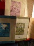 Al.Rosetti - Istoria Limbii Romane vol. 2,3si4 1938-1941-Prime Editii