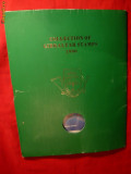 Caiet de prezentare -Colectia 1990 Timbre Gibraltar