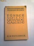 KUNSTHISTORISCHES MUSEUM IN WIEN - FUHRER DURCH DIE GEMALDE GALERIE Ed.1936