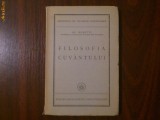 Al. Rosetti - Filosofia Cuvantului - 1946