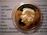 5.132 MEDALIE GERMANIA PRESEDINTE R. WEIZSACKER 1994 PROOF 30mm certificat, Europa