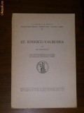 St. Ionescu- Valbudea - Ion Frunzetti - 1940