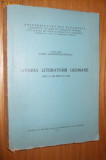 ISTORIA LITERATURII GERMANE ( de la 1700 pina la 1850 ) -- Sanda Ianovici- Munteanu [ 1971 ]