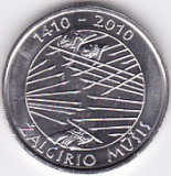 Moneda Lituania 1 Litas 2010 - KM#172 UNC (comemorativa Batalia de la Grunwald)