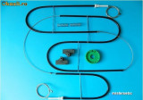 Kit reparatie macara geam electric Volkswagen Polo 6N 2/3 usi (fab.&#039;94-&#039;02)