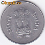 Moneda India 1 Rupie - KM#92 VF - XF, Asia