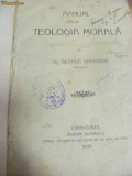 Dr. GEORGE DRAGOMIR - Manual de Teologia Morala - 1909,VECHE