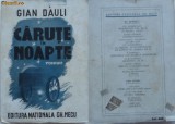 Gian Dauli , Carute in noapte , roman , 1942