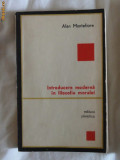 Alan Montefiore Introducere moderna in filozofia filosofia moralei