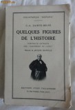 Quelques figures de l&#039;histoire / C. A. Sainte-Beuve 1926