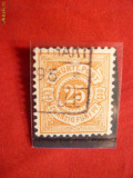 Timbru 25 Pf.orange-brun 1875 Wurtemberg ,stamp.