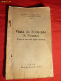 NICOLAE D.PETRESCU ZOITA - VIATA DE SOCIETATE LA ROMANI -ed. 1928
