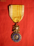 Medalie Militara Franta- A IIIa Republica 1870 ,argint 916, Europa