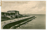 1263 - CONSTANTA, Vedere spre Hotel CAROL - old postcard - used - 1914
