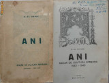 Siruni , Anuar de cultura armeana , 1943 , autograf catre Prof. Munteanu Ramnic, Alta editura