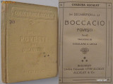 Boccacio,Povesti din Decameron,Colectia Alcalay,interbelica