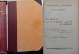 Cumpara ieftin Jean Aberman , Doctor in filozofie , Curentul antiintelectualist francez , 1939