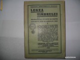 Legea timbrului 29 aprilie 1927-