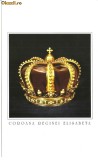 CPI (B547) COROANA REGINEI ELISABETA, CARTE POSTALA, DMENSIUNI : 18X11 cm