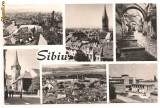 Carte postala(ilustrata)-SIBIU-colaj