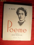 A. Blok - Poeme - Ed. 1949 115 pag. + ilustratii Demian , Prima Ed. in Limba Romana , Traducere Radu Boureanu , Ed. Cartea Rusa