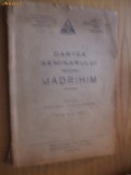 CARTEA SEMINARULUI PENTRU MADRIHIM - 1945, 192 p. litografiate